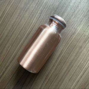 Copper Water Bottle 10oz 300mL Smooth Brushed